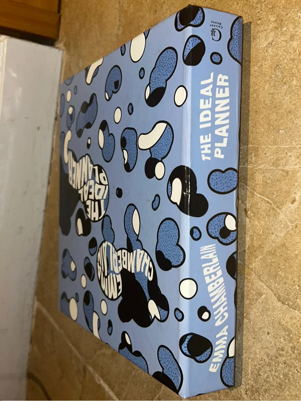 Emma Chamberlain The Ideal Planner - Blue Graphic Hard Cover